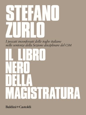 cover image of Il libro nero della magistratura